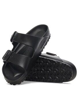 Birkenstock Womens 37 Black Arizona Essentials EVA Sandals Waterproof Reg/Wide